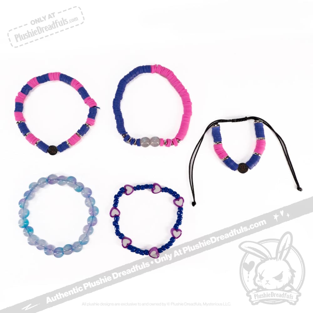 Gemini Rabbit Stacking Friendship Bracelet