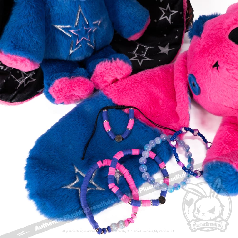 Gemini Rabbit Stacking Friendship Bracelet