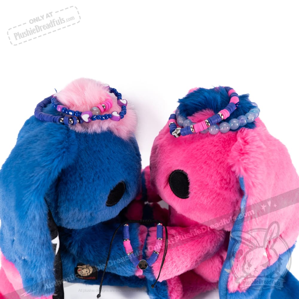 Gemini Rabbit Stacking Friendship Bracelet