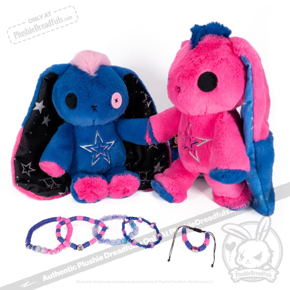 Gemini Rabbit Stacking Friendship Bracelet