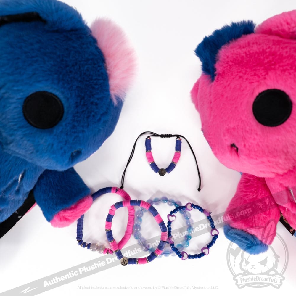 Gemini Rabbit Stacking Friendship Bracelet