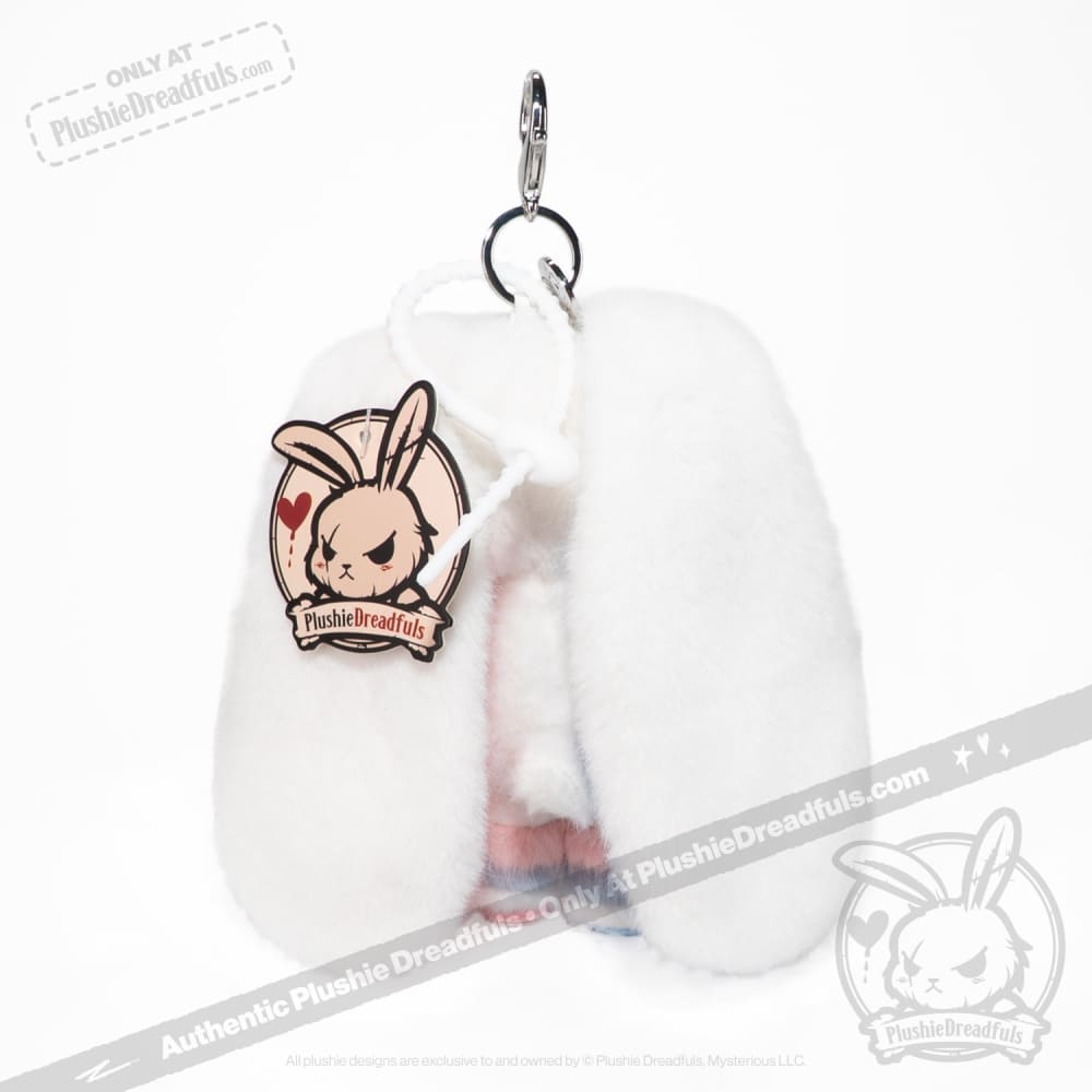 Gender Dysphoria Rabbit Plush Keychain Accessory