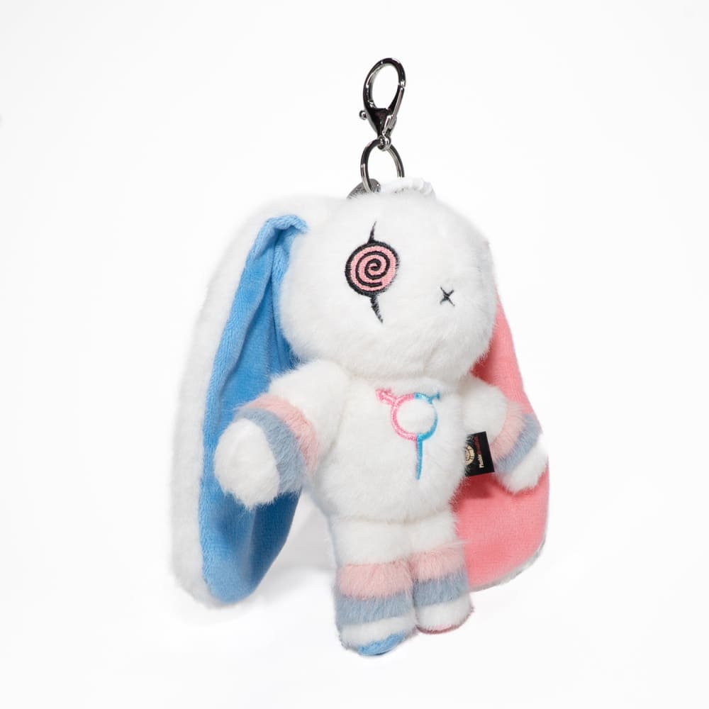 Gender Dysphoria Rabbit Plush Keychain Accessory