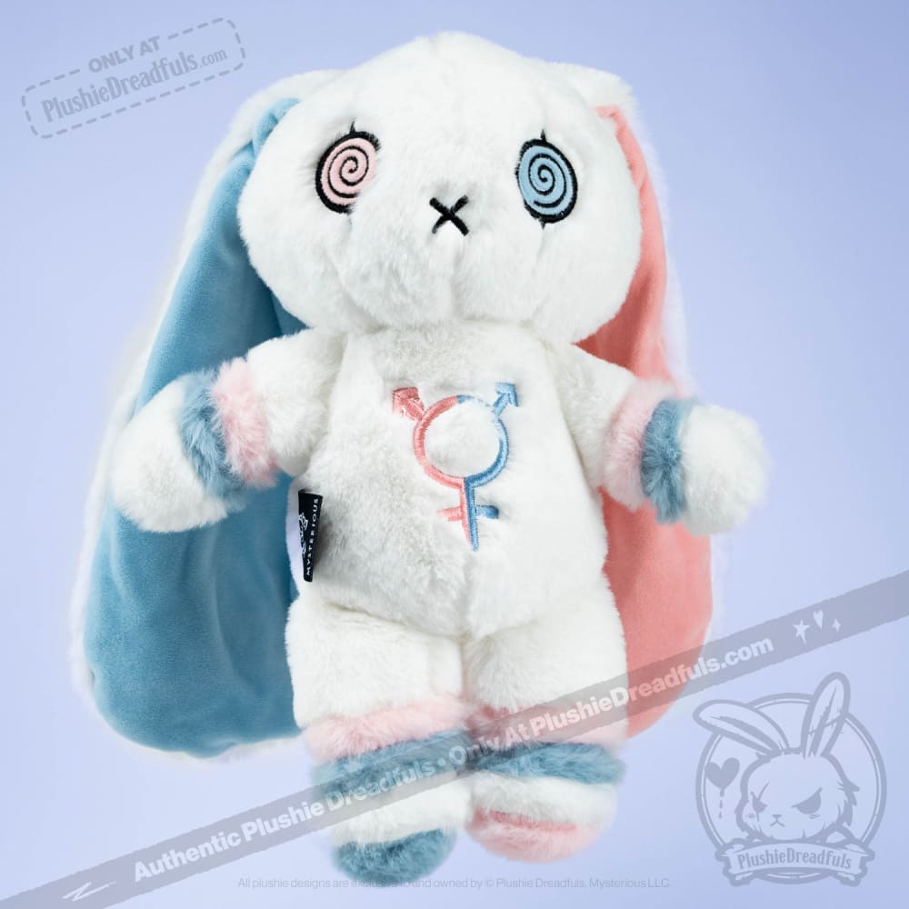 Gender Dysphoria Rabbit - Plush Stuffed Animal