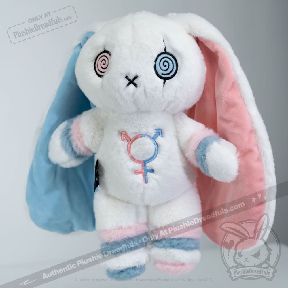 Gender Dysphoria Rabbit - Plush Stuffed Animal