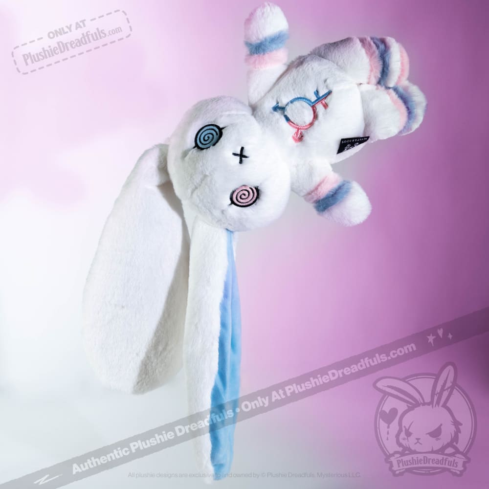 Gender Dysphoria Rabbit - Plush Stuffed Animal