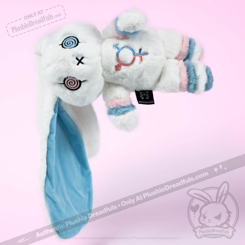 Gender Dysphoria Rabbit - Plush Stuffed Animal