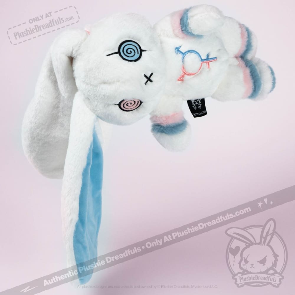 Gender Dysphoria Rabbit - Plush Stuffed Animal