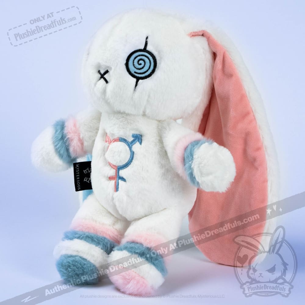 Gender Dysphoria Rabbit - Plush Stuffed Animal