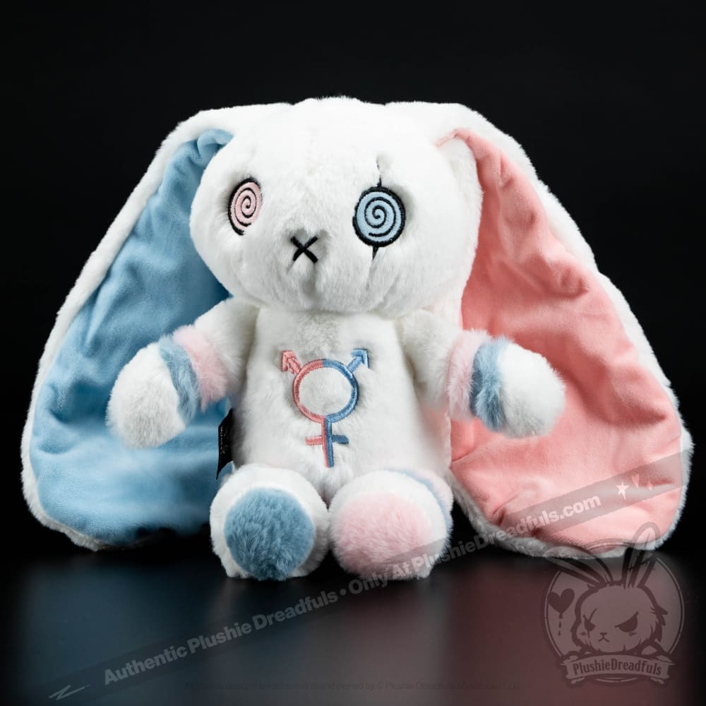 Gender Dysphoria Rabbit - Plush Stuffed Animal