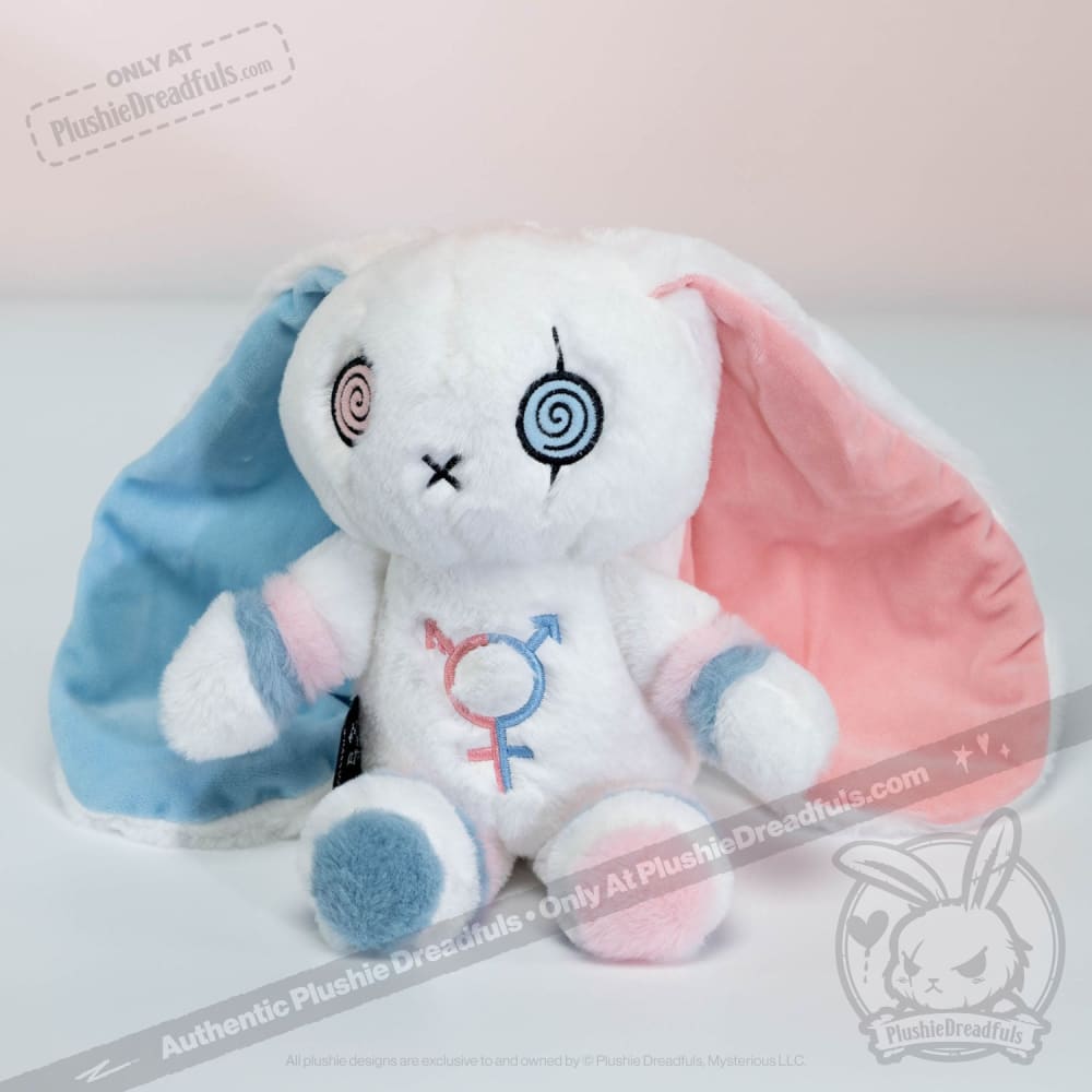 Gender Dysphoria Rabbit - Plush Stuffed Animal