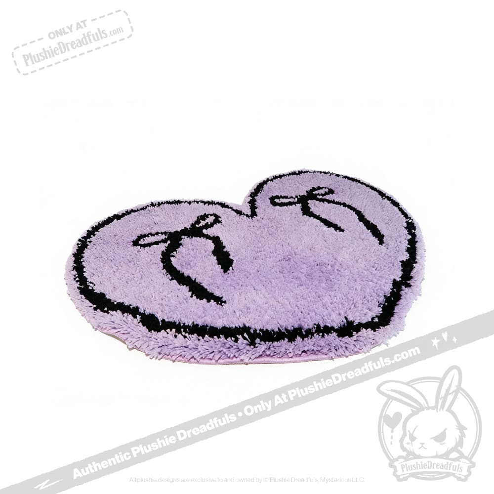 Goth Girl Ribbon Rug