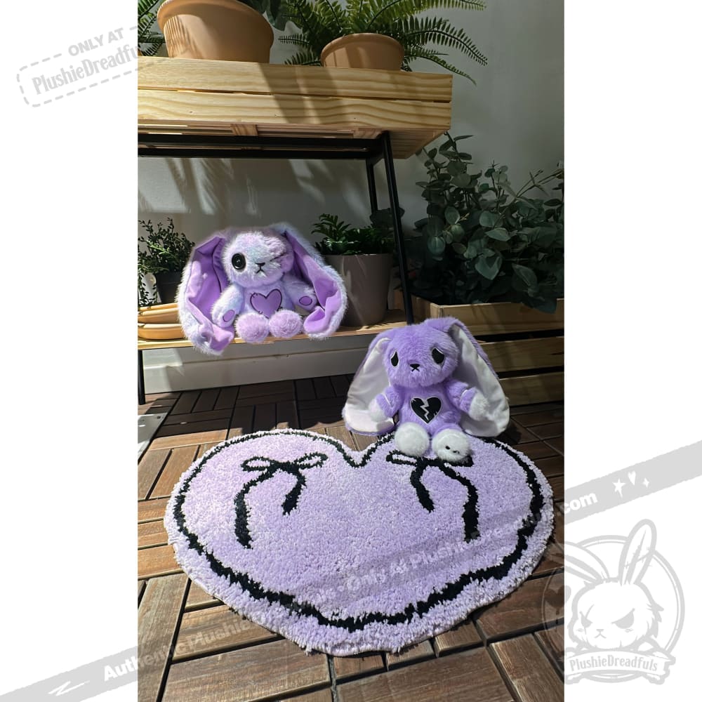Goth Girl Ribbon Rug