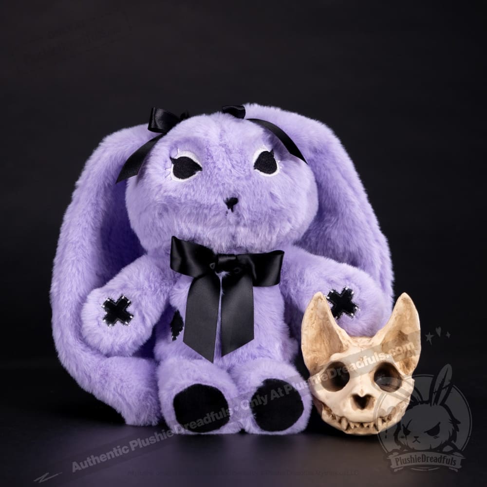 Goth Rabbit - Plush Stuffed Animal