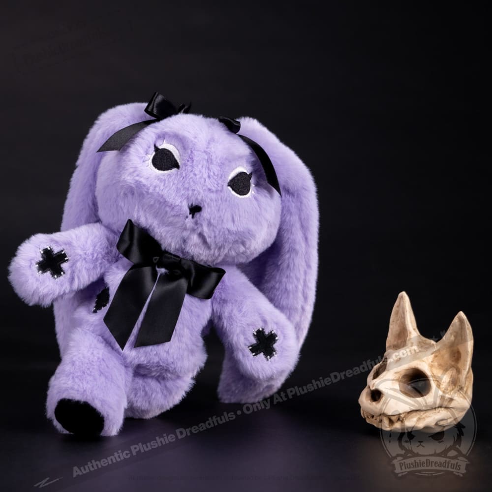 Goth Rabbit - Plush Stuffed Animal