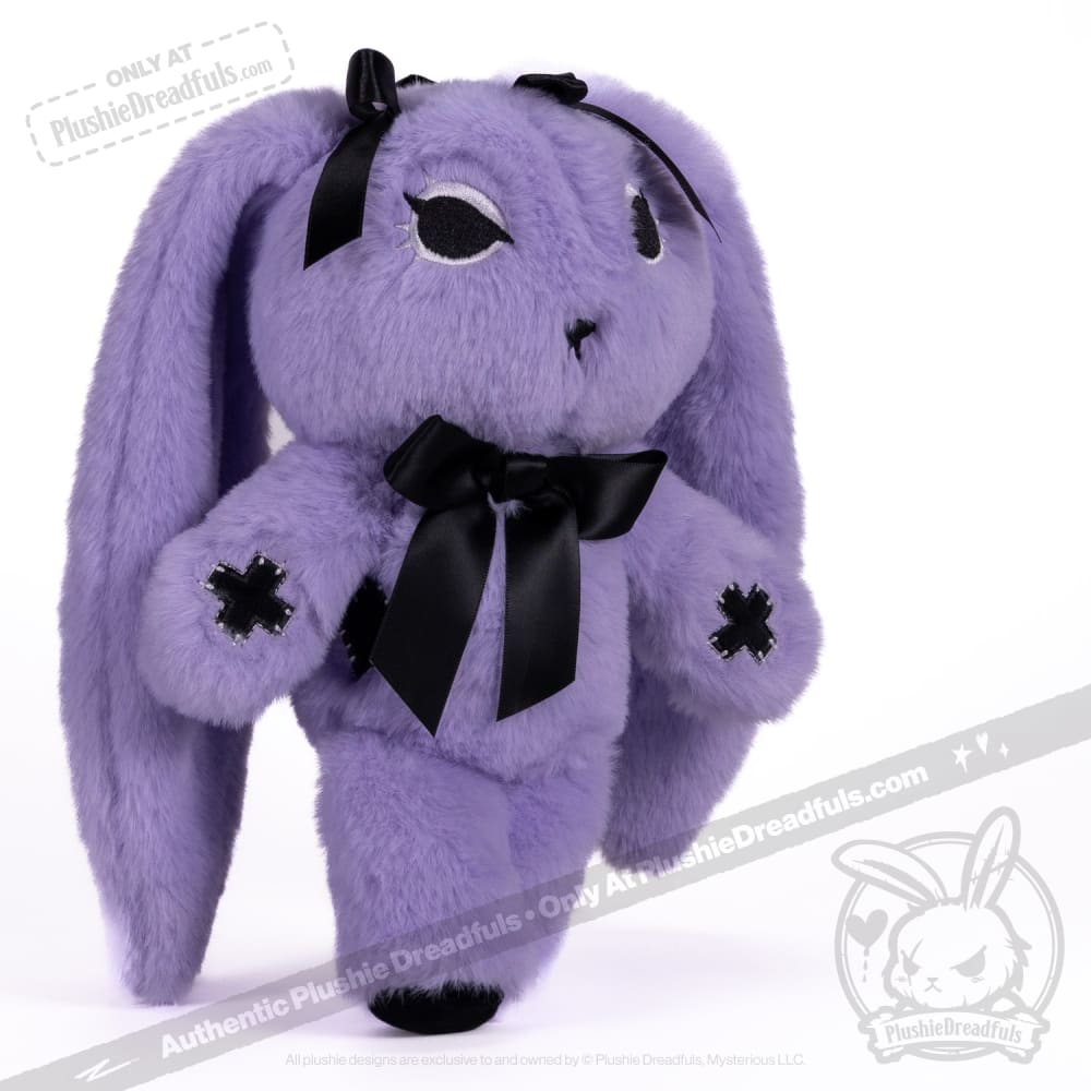 Goth Rabbit - Plush Stuffed Animal