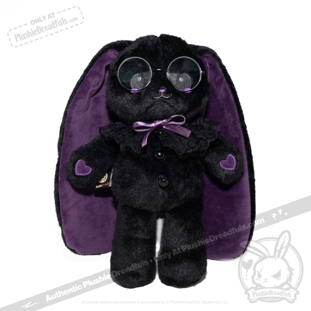 Goth Shy Rabbit - Plush Stuffed Animal