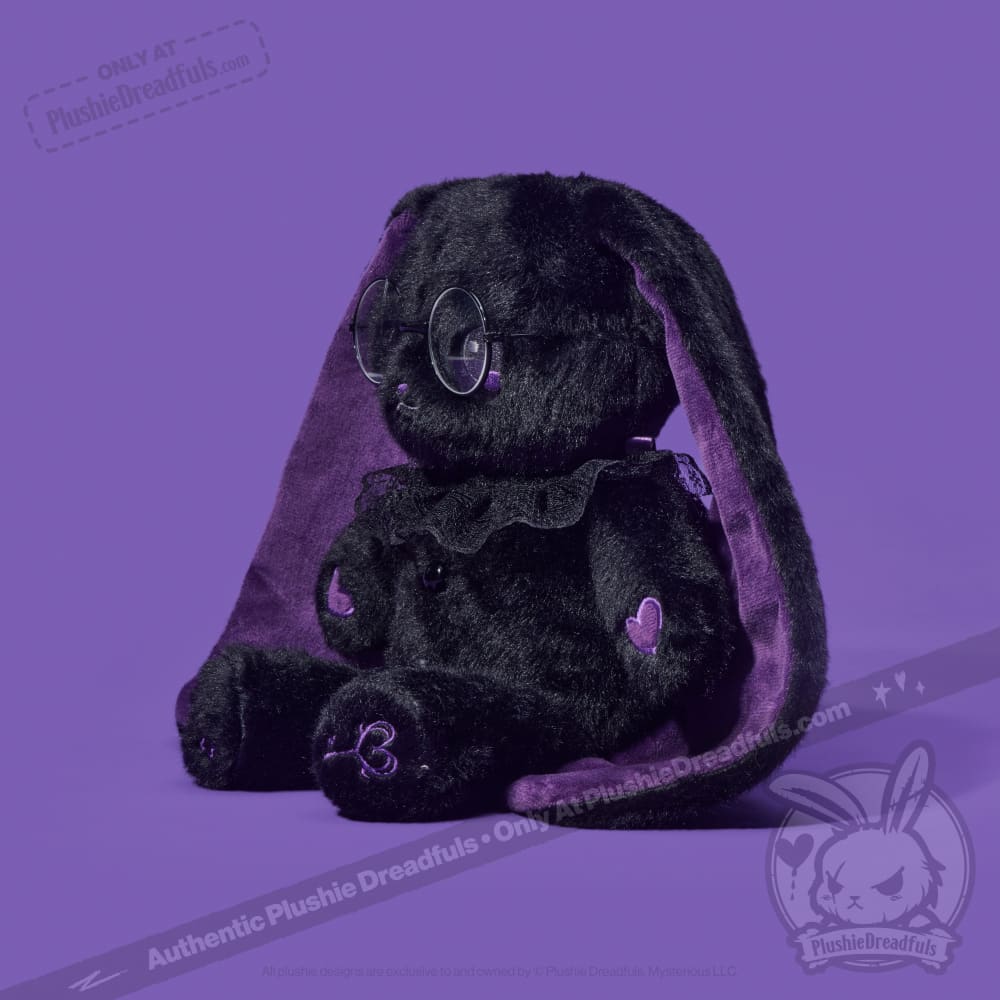 Goth Shy Rabbit - Plush Stuffed Animal