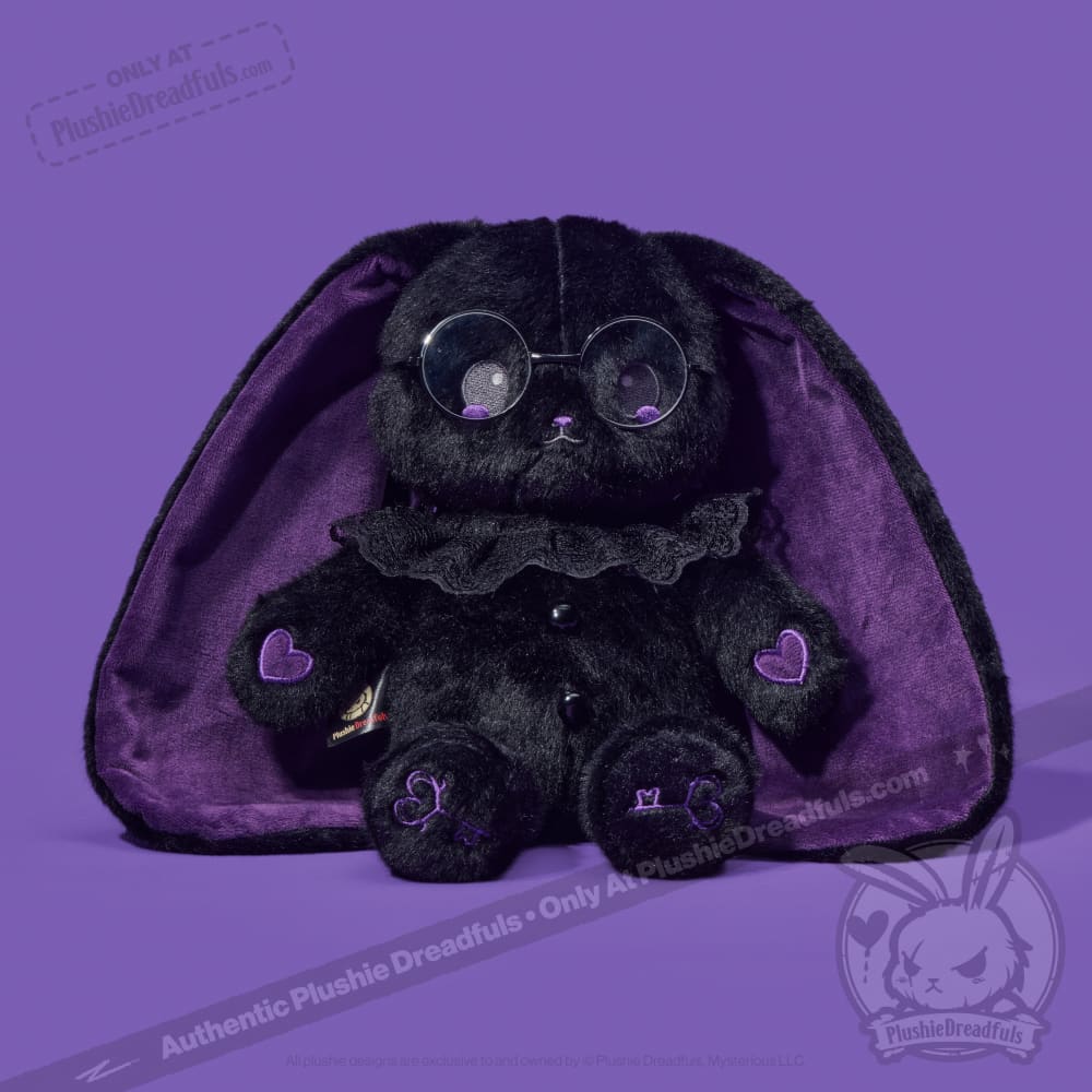 Goth Shy Rabbit - Plush Stuffed Animal