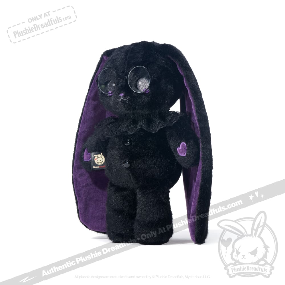 Goth Shy Rabbit - Plush Stuffed Animal