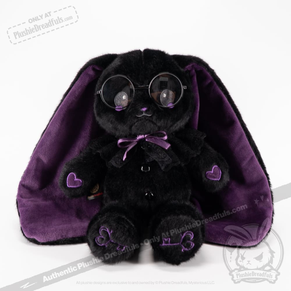 Goth Shy Rabbit - Plush Stuffed Animal