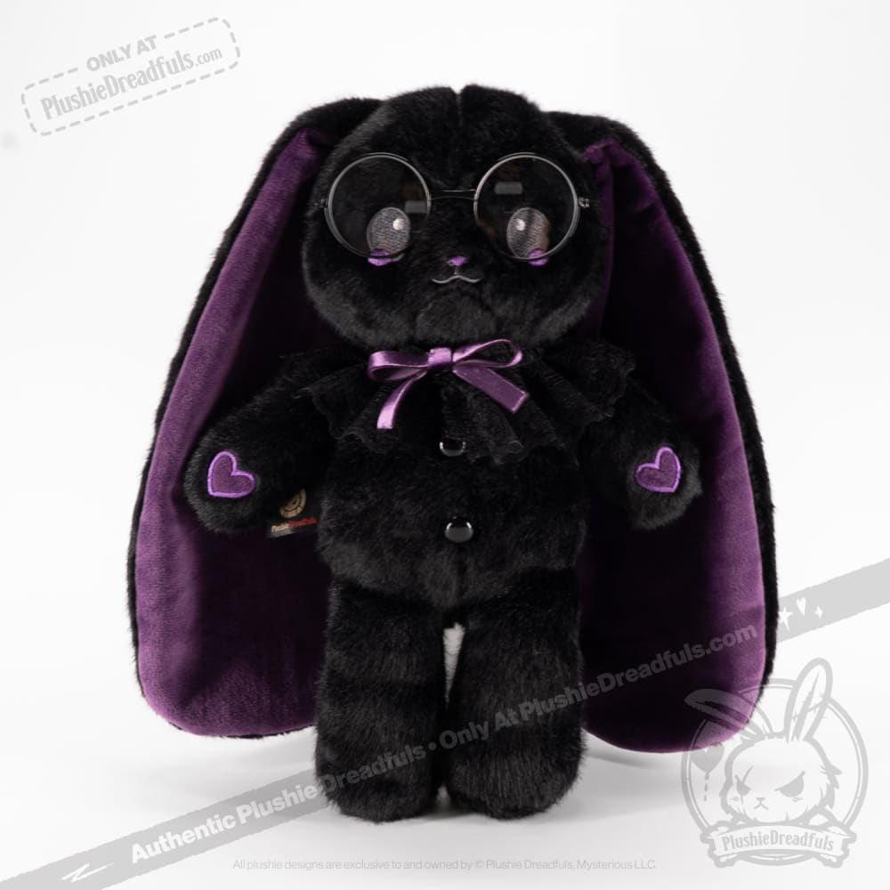 Goth Shy Rabbit - Plush Stuffed Animal