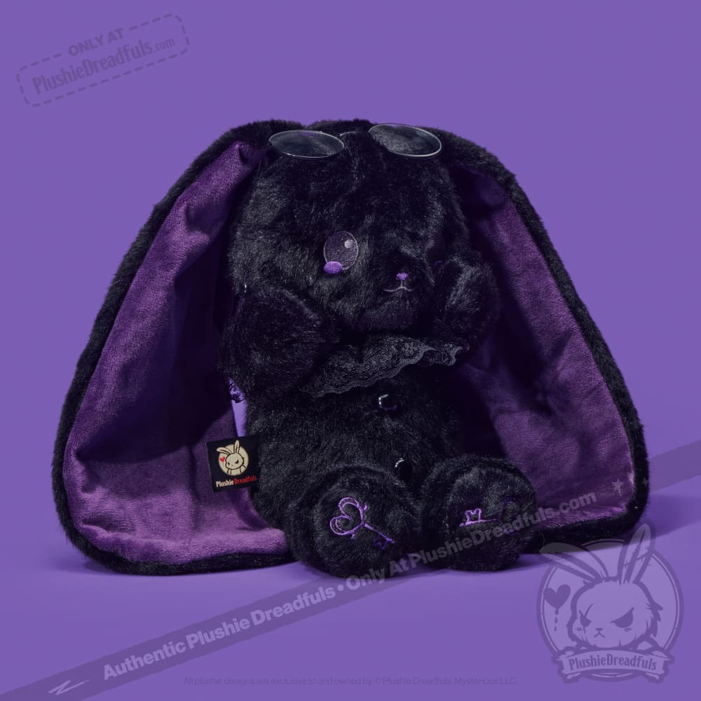 Goth Shy Rabbit - Plush Stuffed Animal