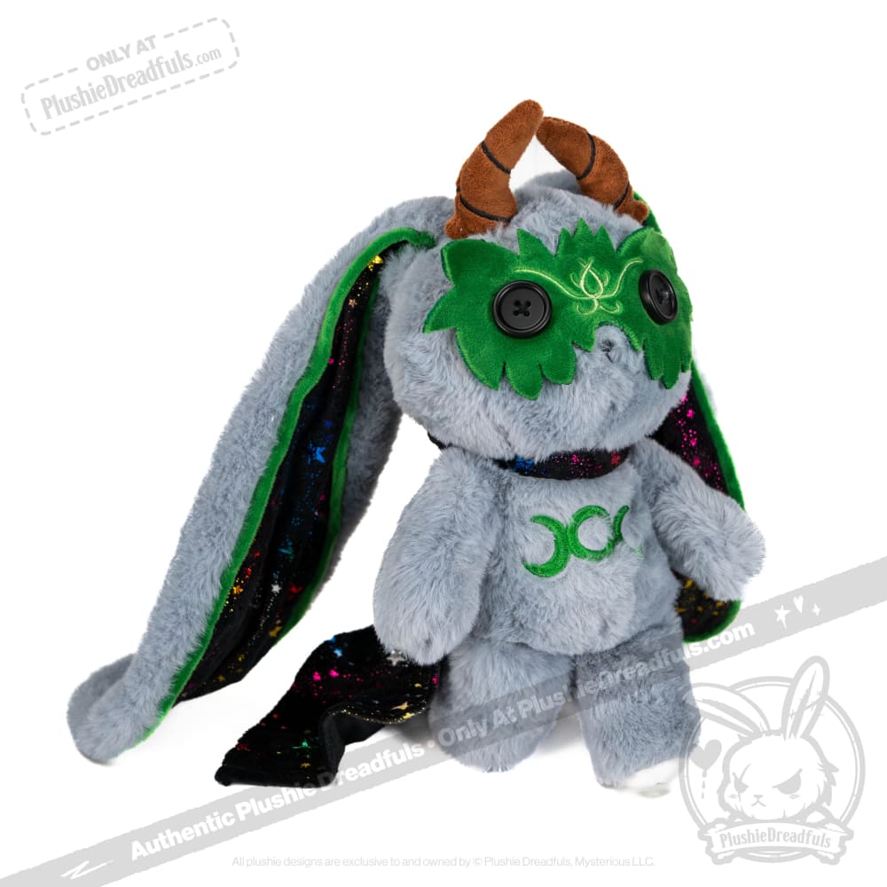 Grey Witch Rabbit - Plush Stuffed Animal