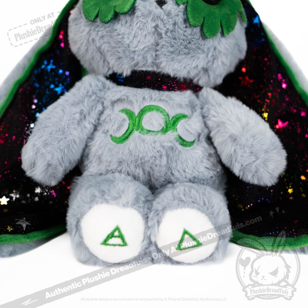 Grey Witch Rabbit - Plush Stuffed Animal