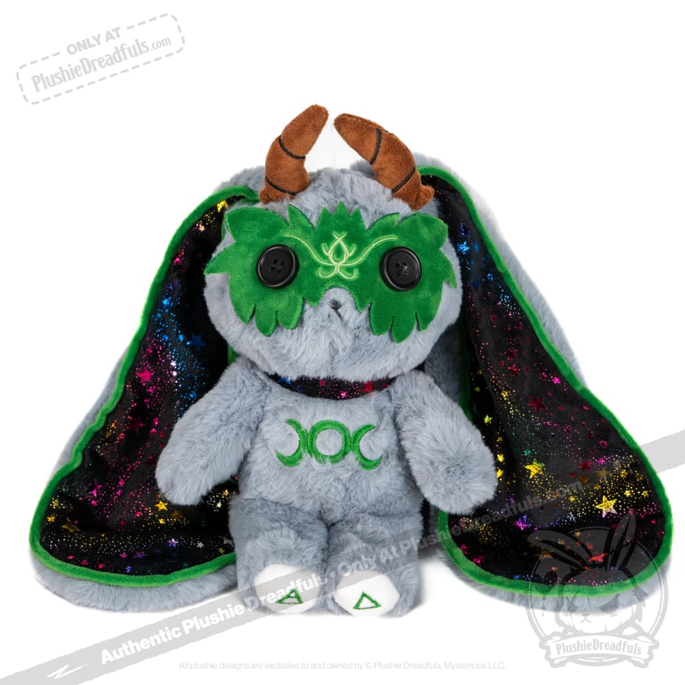 Grey Witch Rabbit - Plush Stuffed Animal
