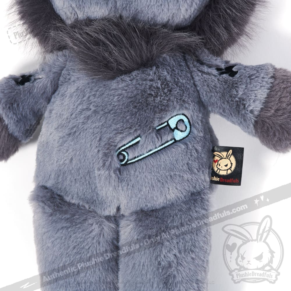 Grudge the Lionhead Rabbit - Plush Stuffed Animal