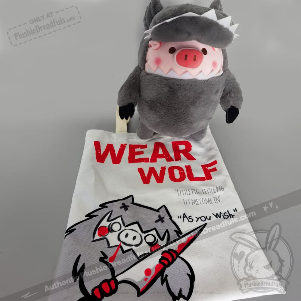 Hammibal Lecter - Plush Pig Stuffed Animal