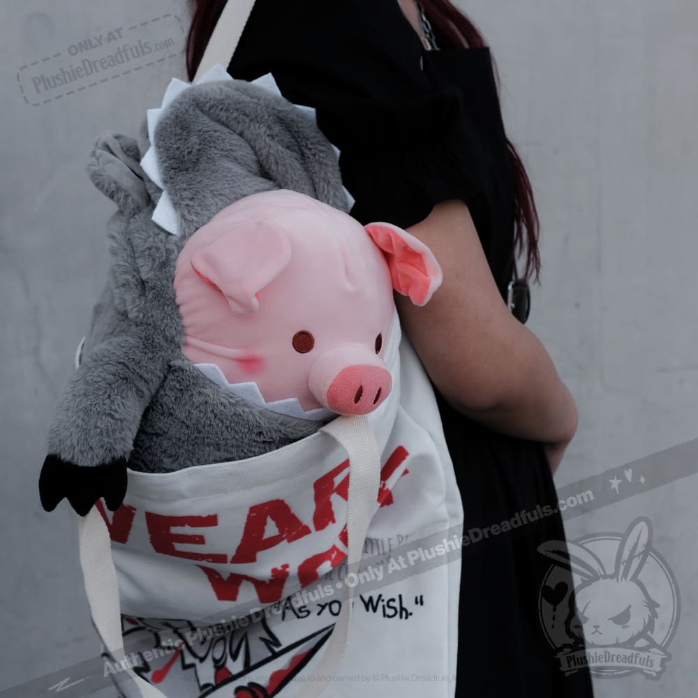 Hammibal Lecter - Plush Pig Stuffed Animal