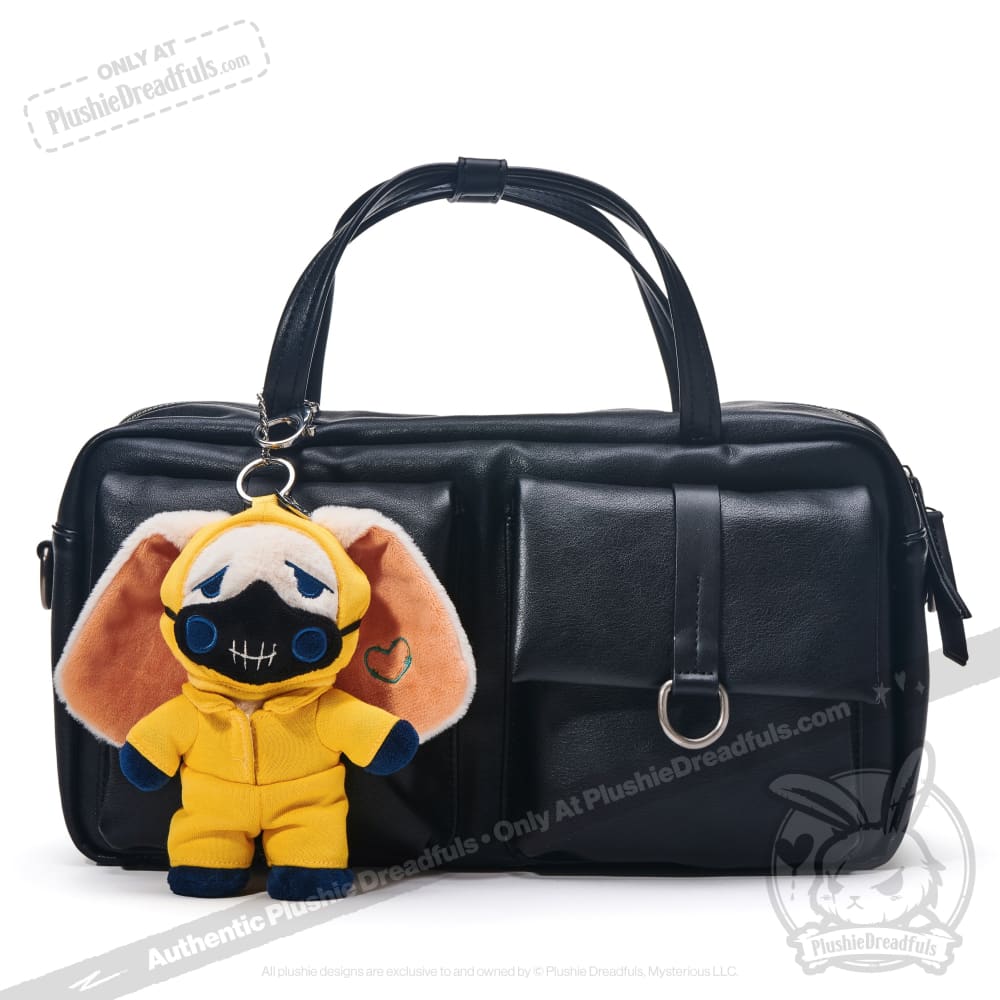 Hazmat Worker Plush Keychain Accessory
