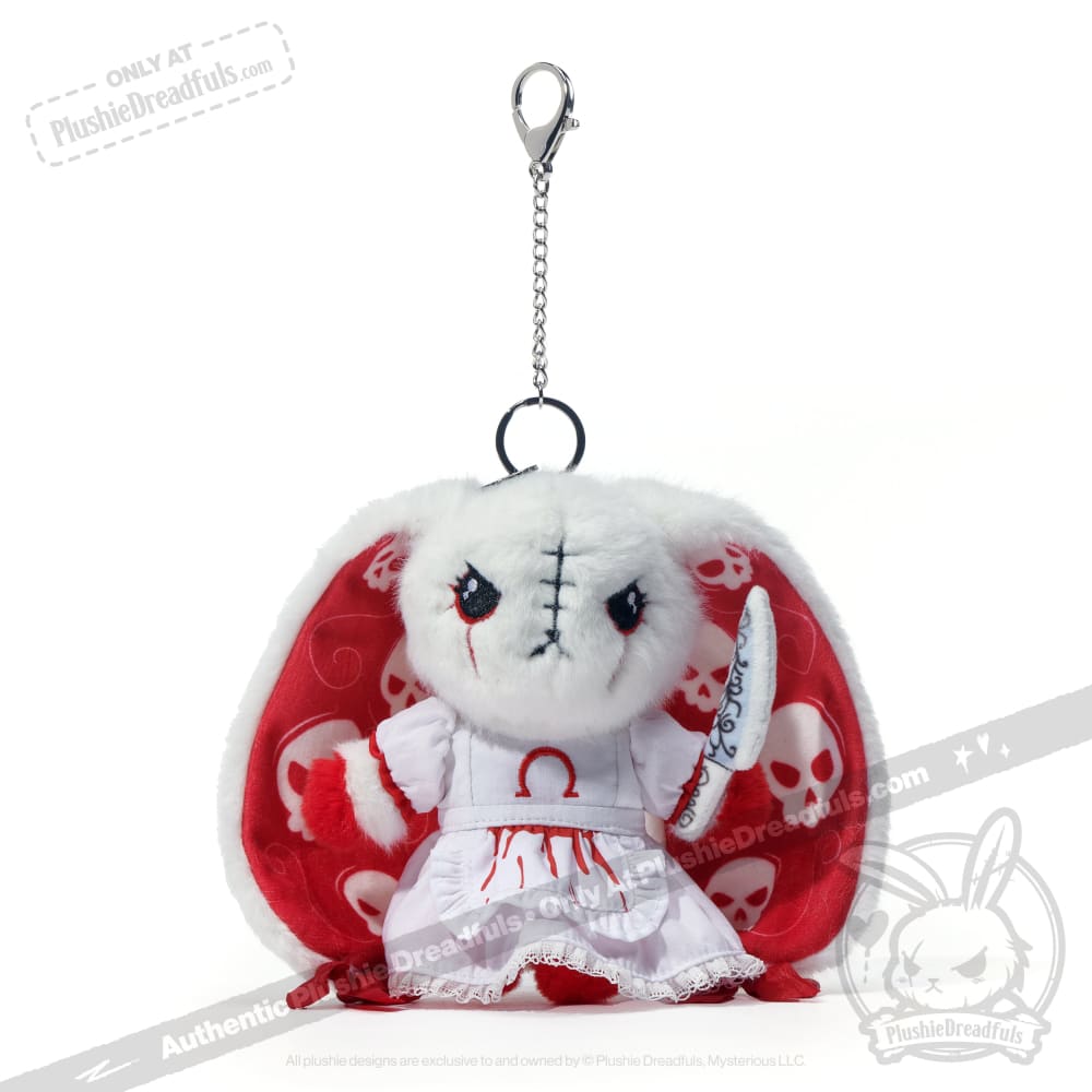 Hysteria Rabbit Plush Keychain Accessory