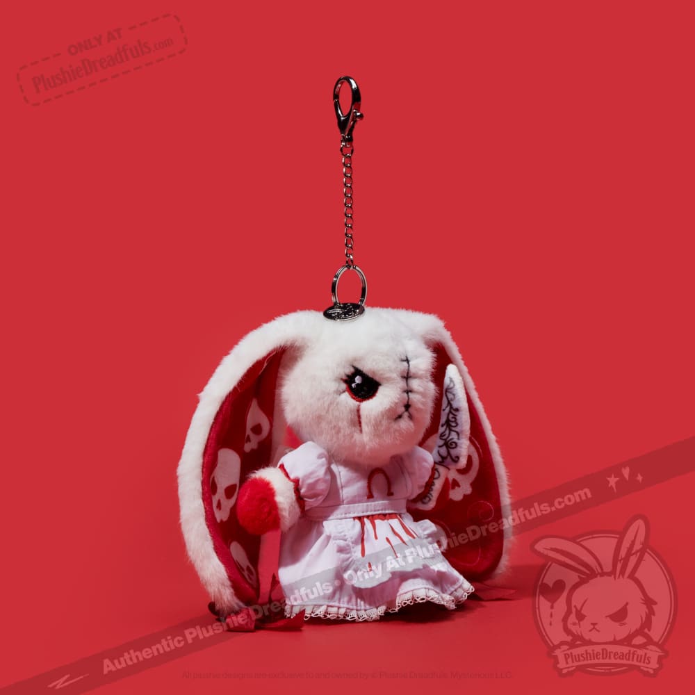 Hysteria Rabbit Plush Keychain Accessory