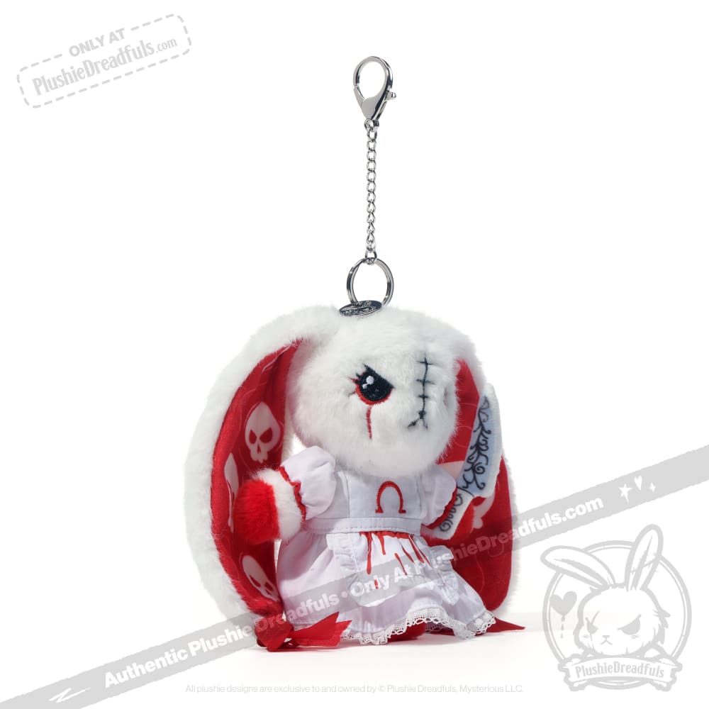Hysteria Rabbit Plush Keychain Accessory