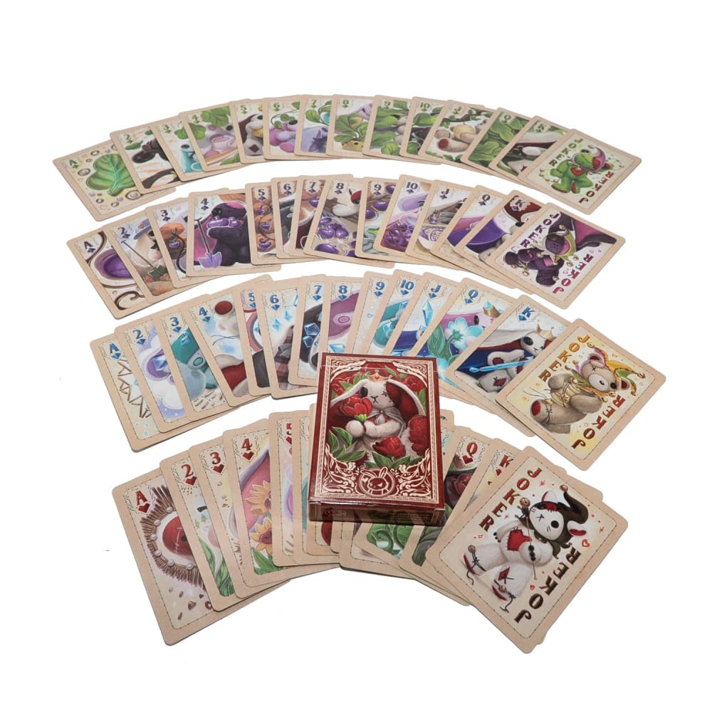 Illustrated Card Deck Love Rabbit Edition