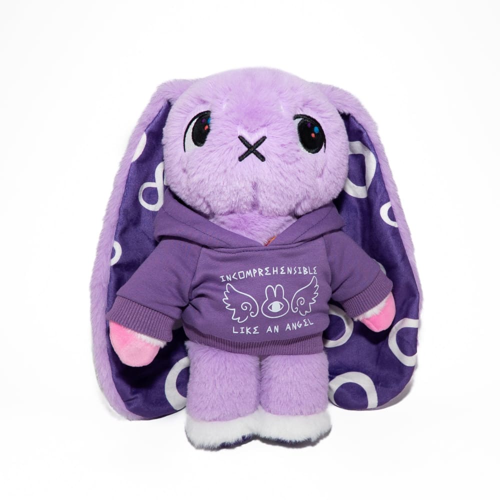 Incomprehensible Like an Angel Plushie Hoodie