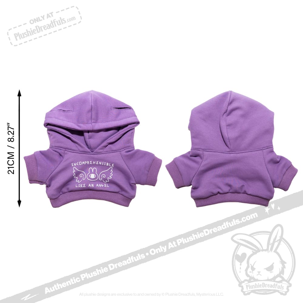 Incomprehensible Like an Angel Plushie Hoodie