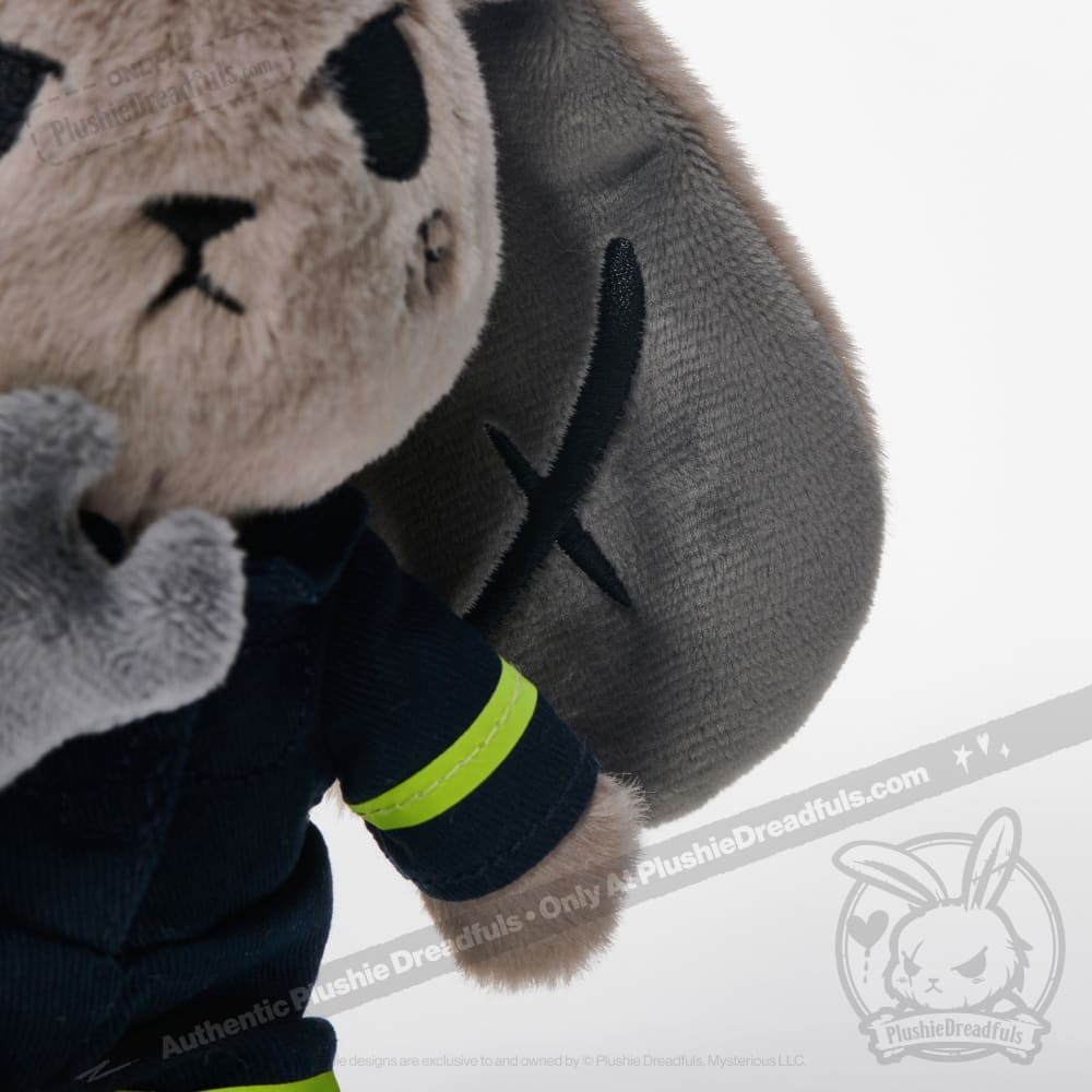 Job Site Worker Plush Keychain Accessory