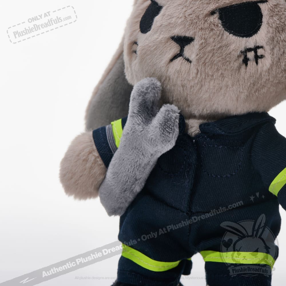 Job Site Worker Plush Keychain Accessory