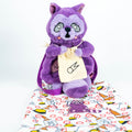Klepto Raccoon Plush Backpack