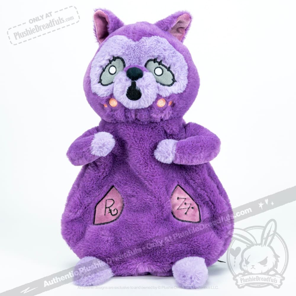 Klepto Raccoon Plush Backpack