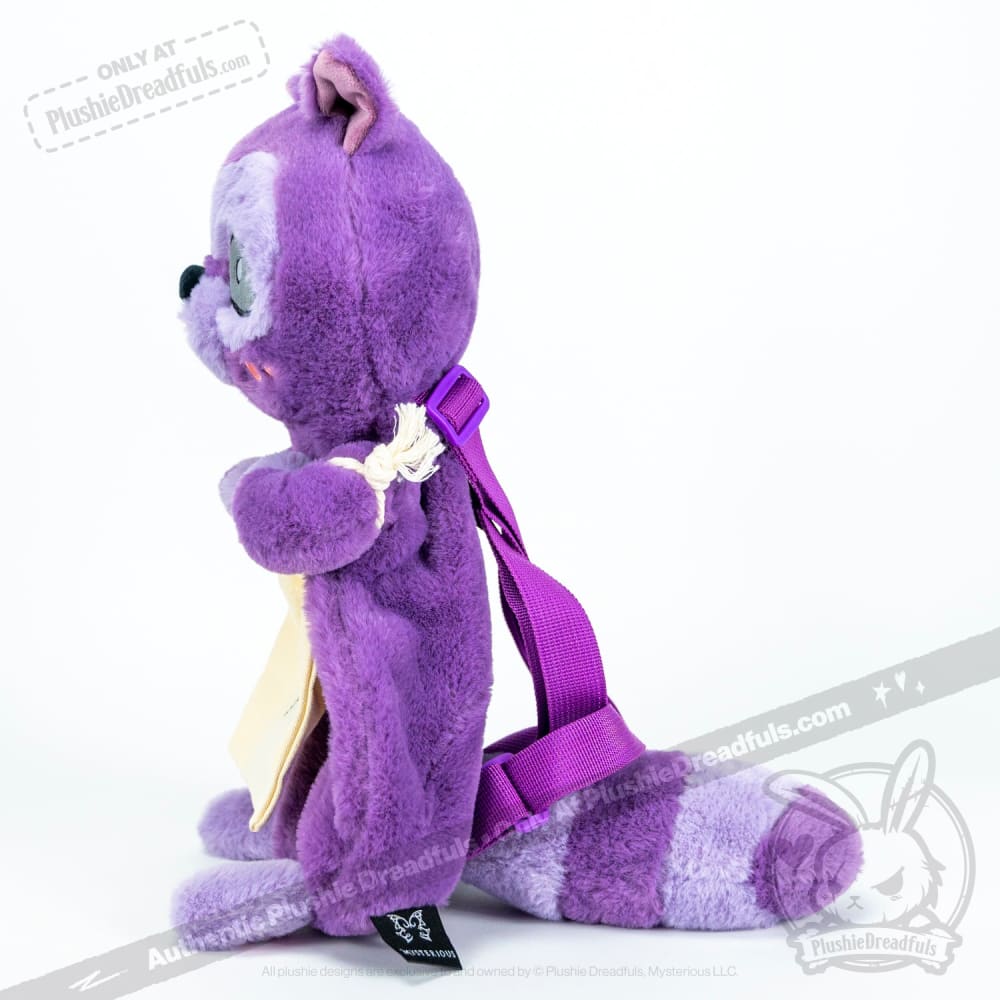 Klepto Raccoon Plush Backpack