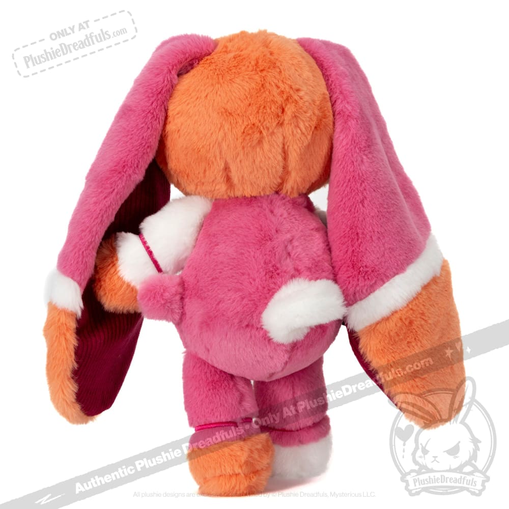 Lesbian Bunny - Carabiner Edition- Plush Stuffed Animal