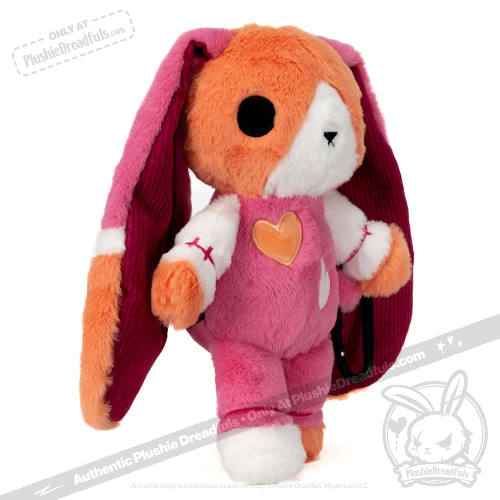 Lesbian Bunny - Carabiner Edition- Plush Stuffed Animal