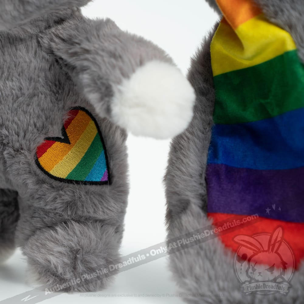LGBTQIA Bunny - Plush Stuffed Animal