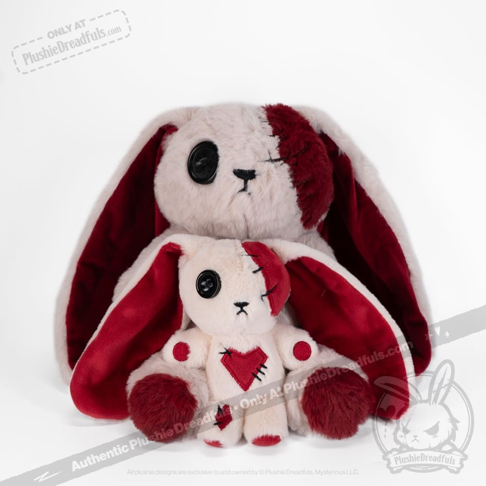 Love Rabbit Plush Keychain Accessory