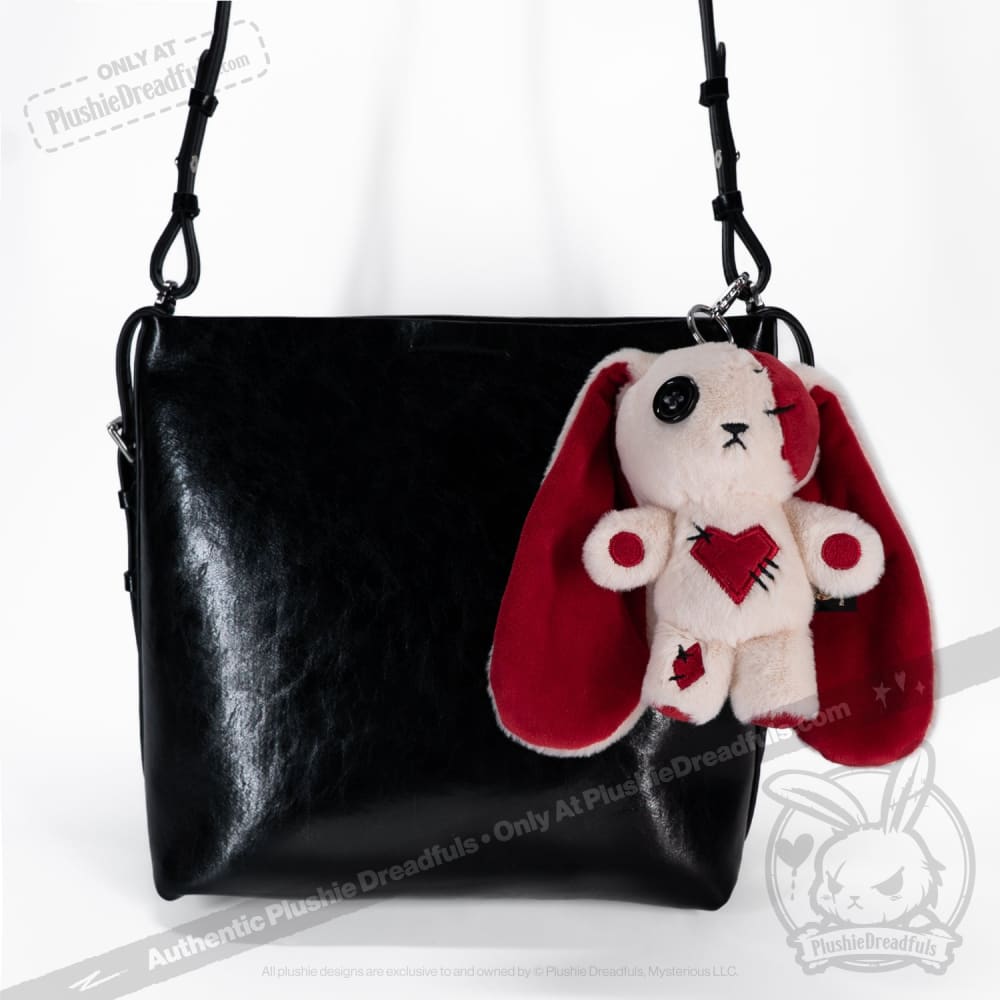 Love Rabbit Plush Keychain Accessory